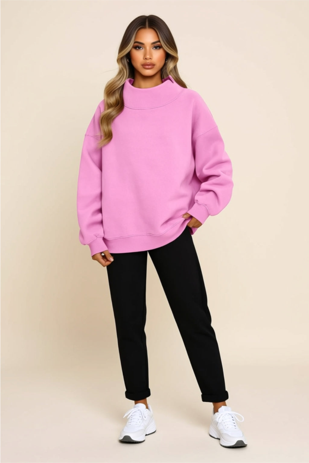 Oversized Crewneck Sweatshirt