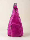 Medium Vegan Leather Sling Bag
