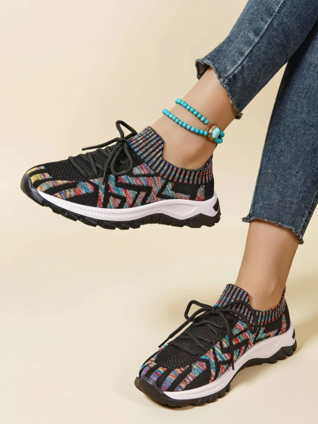 Breathable Mesh Flat Sneakers