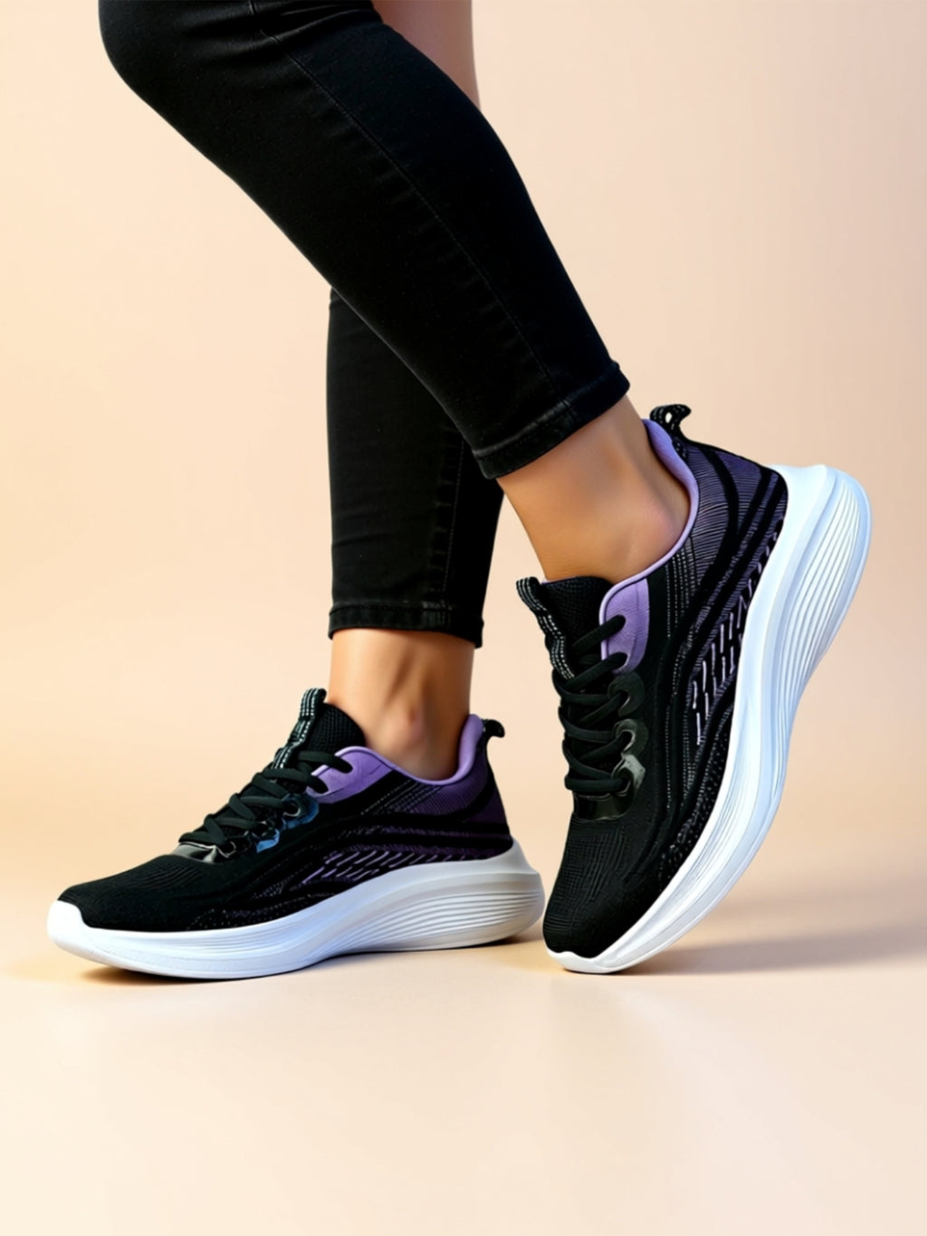 Breathable Mesh Flat Sneakers