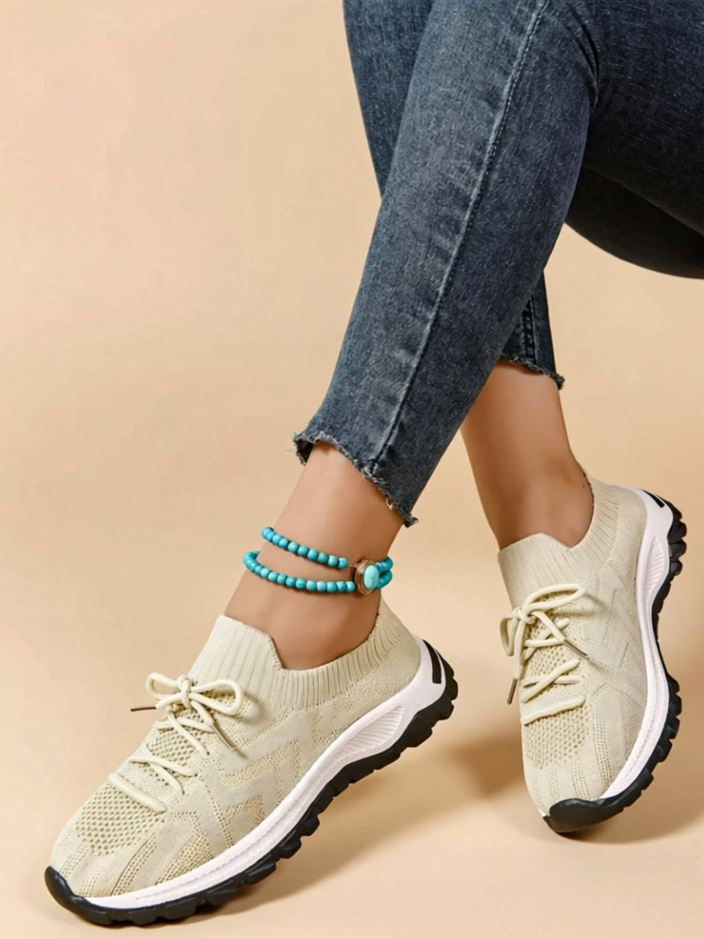 Breathable Mesh Flat Sneakers