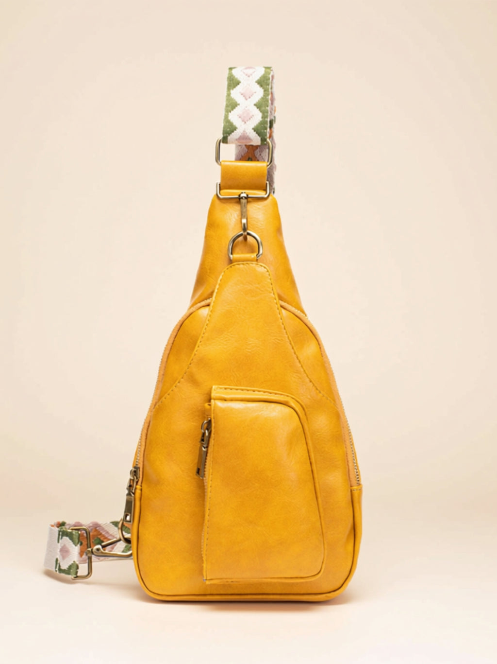 Medium Vegan Leather Sling Bag
