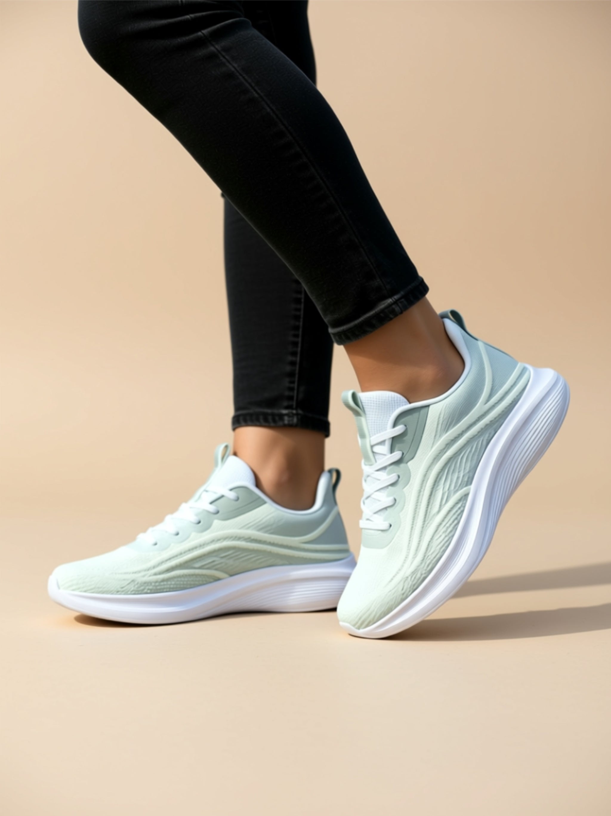 Breathable Mesh Flat Sneakers