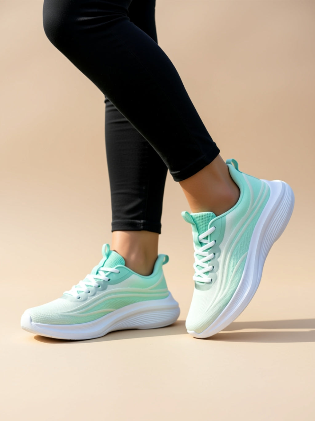 Breathable Mesh Flat Sneakers