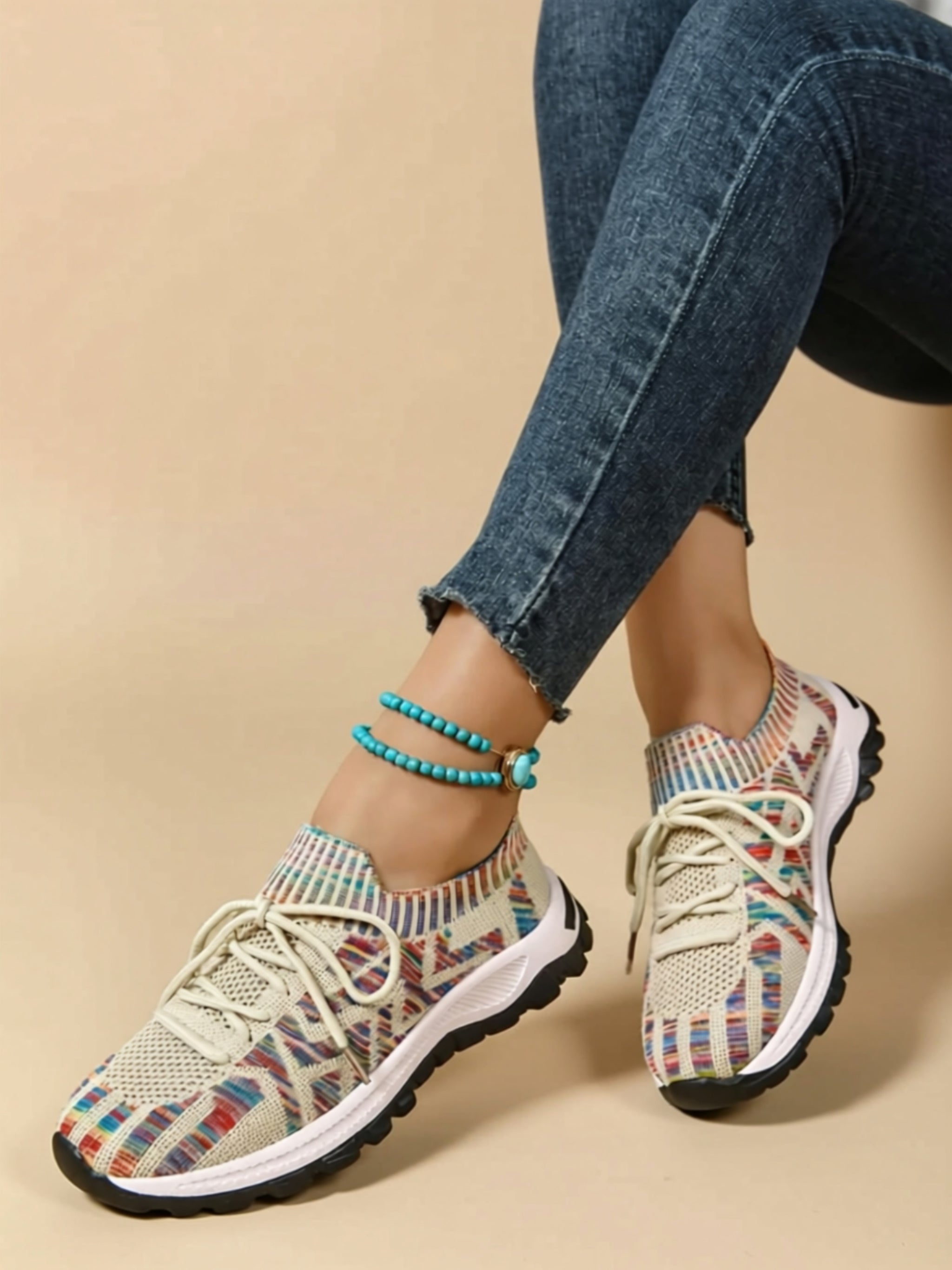 Breathable Mesh Flat Sneakers