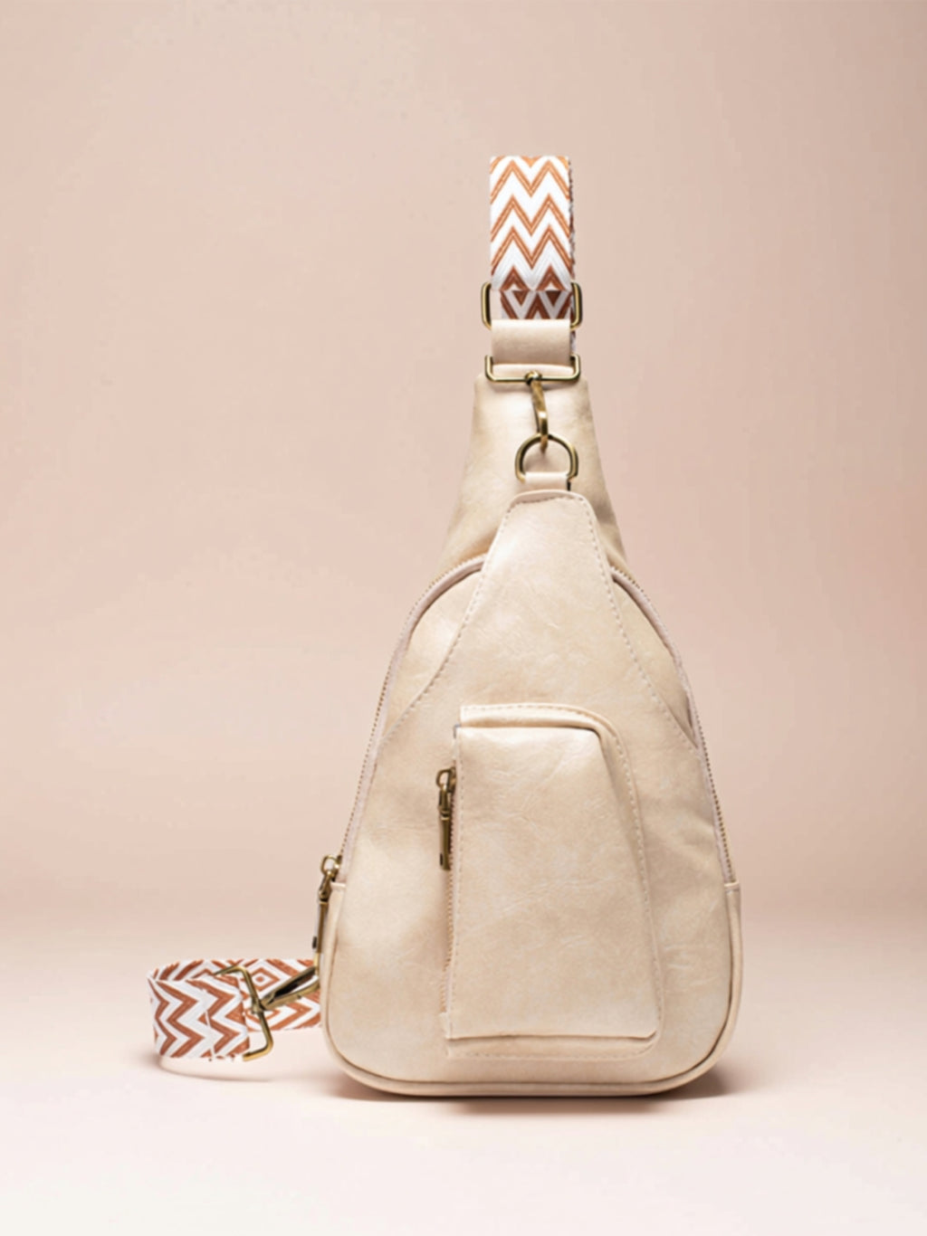 Medium Vegan Leather Sling Bag