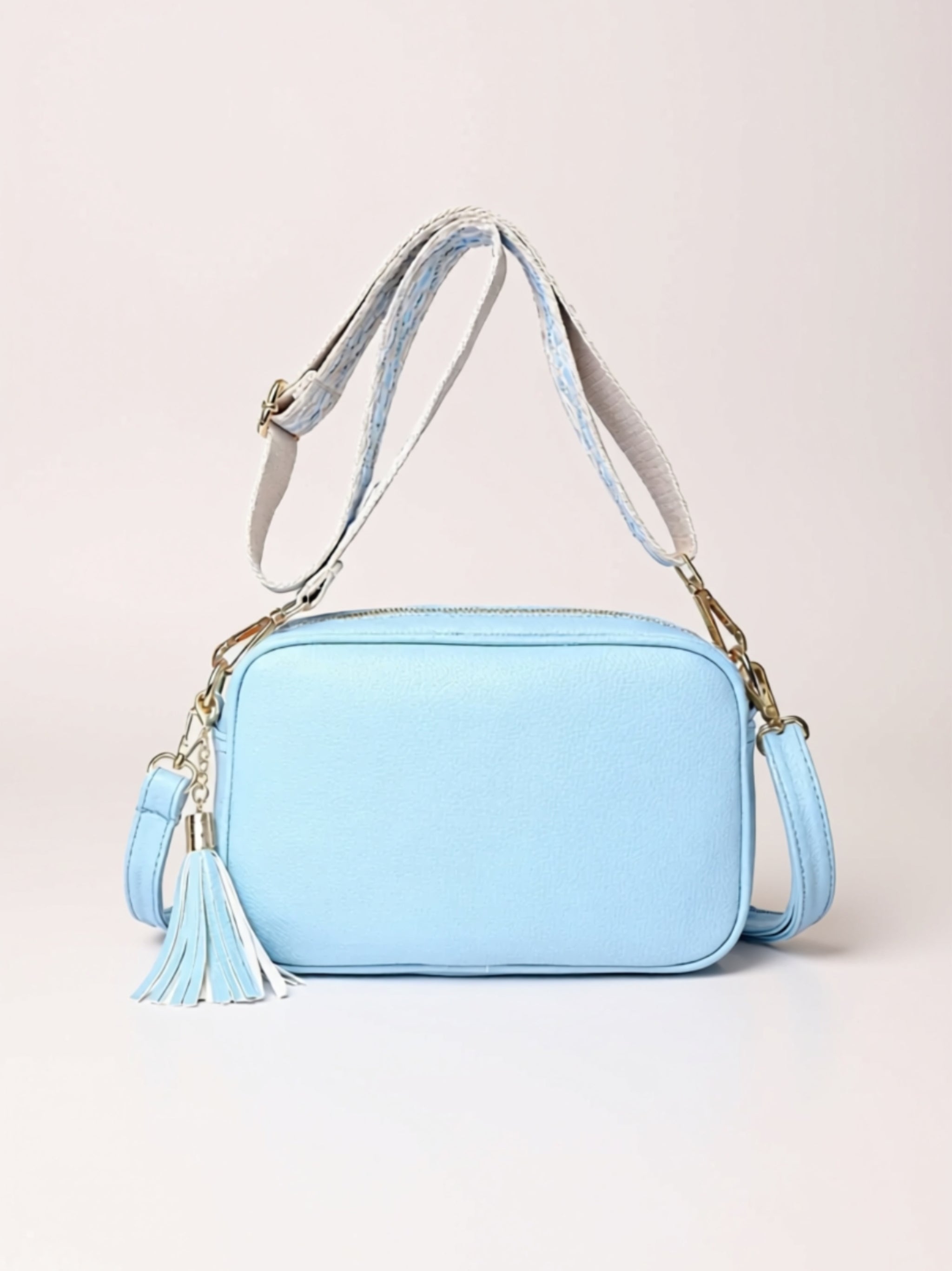 Vegan Leather Crossbody Satchel Handbag