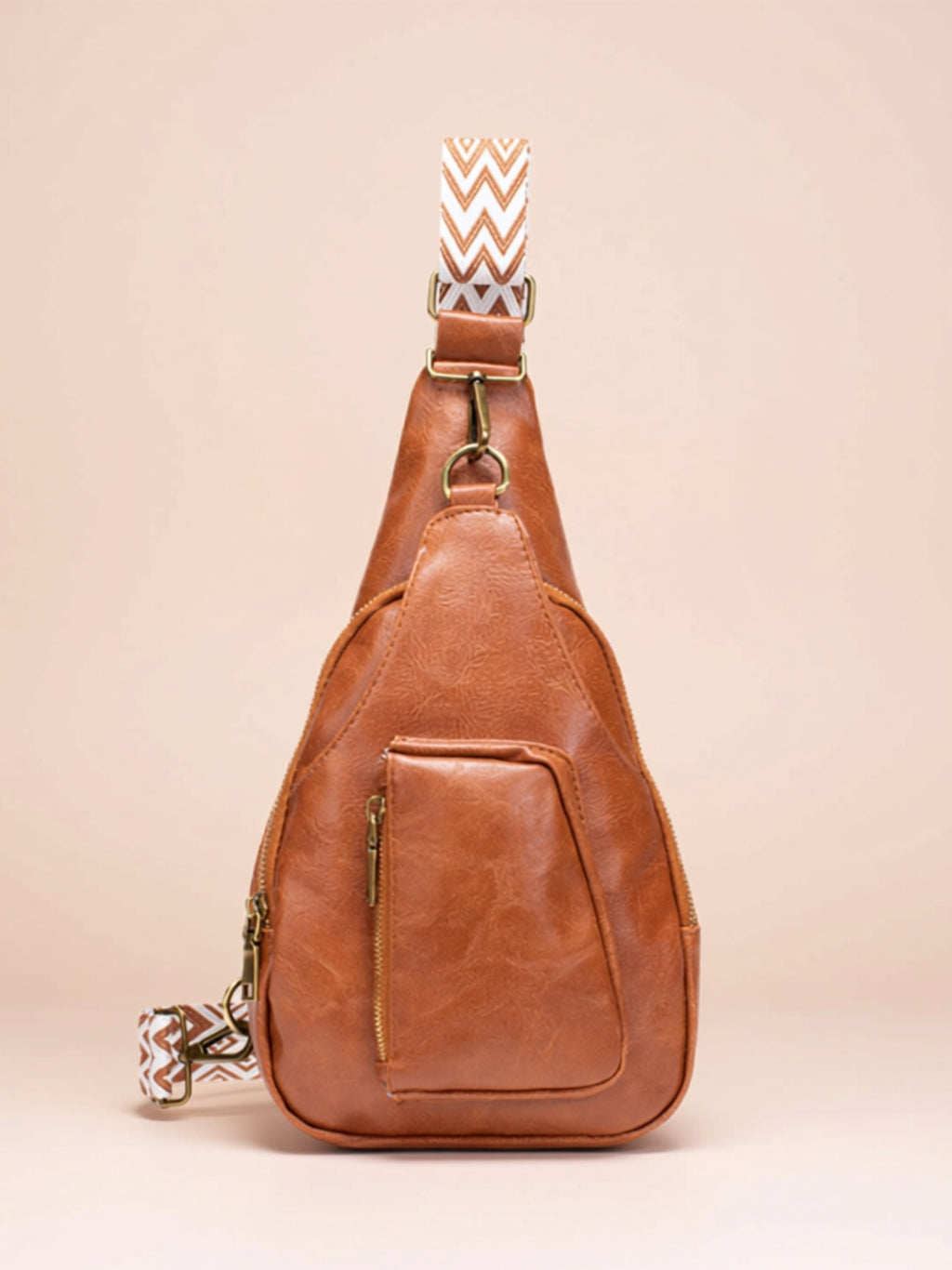 Medium Vegan Leather Sling Bag