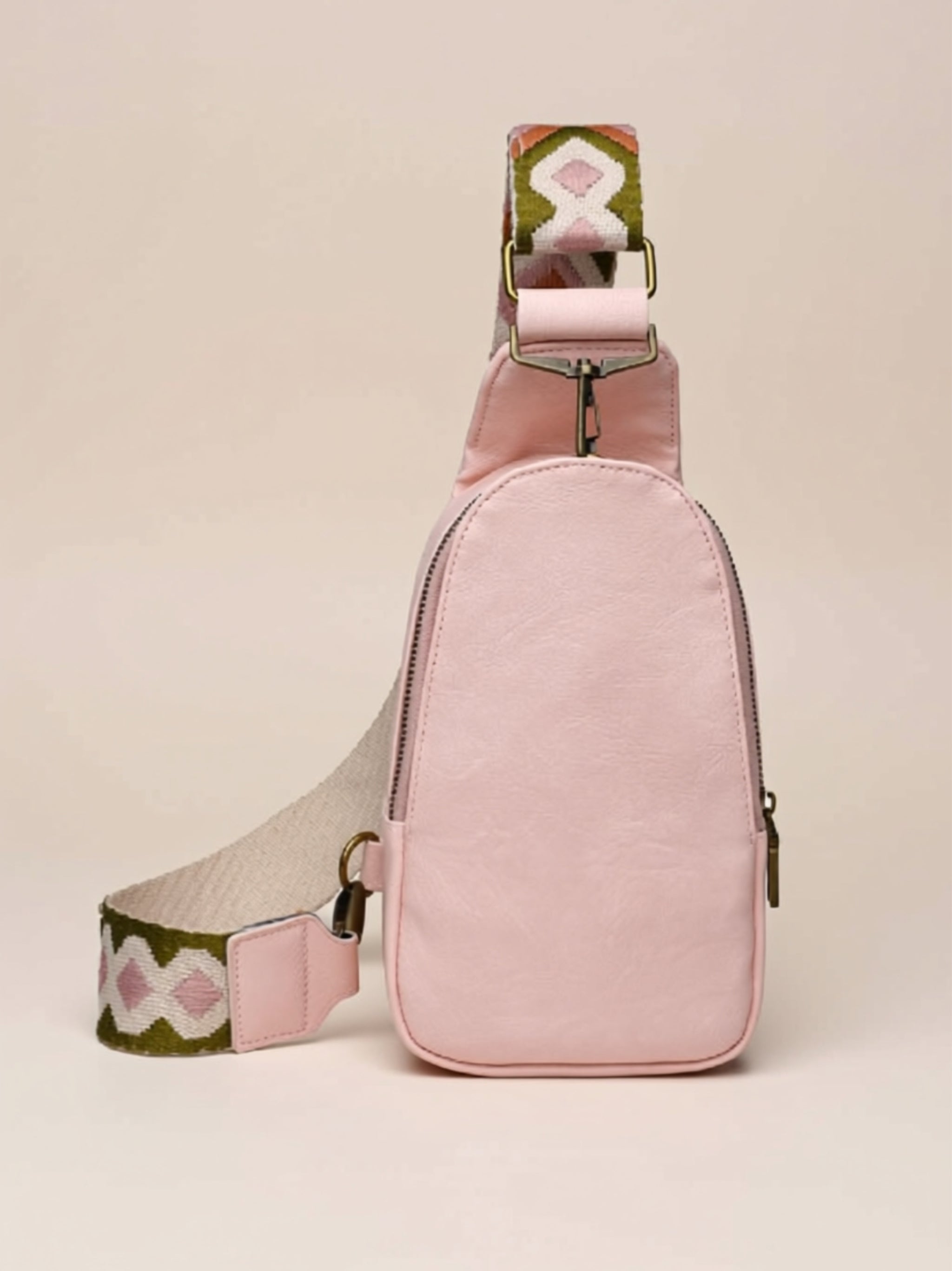 Medium Vegan Leather Sling Bag