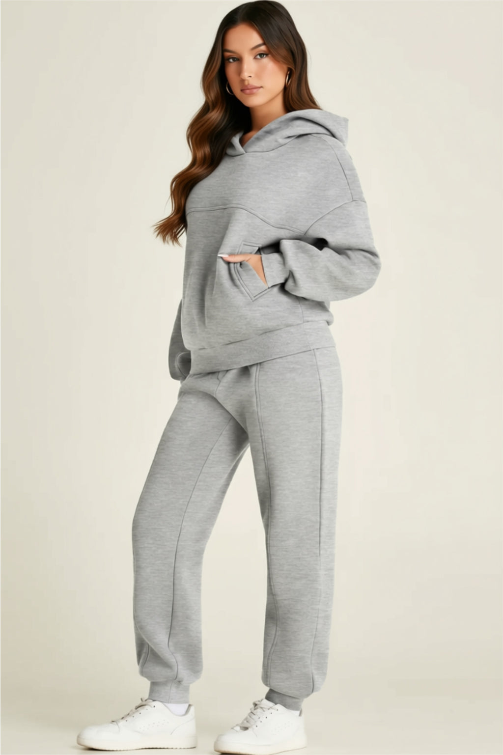Two-Piece Hoodie Lounge Set