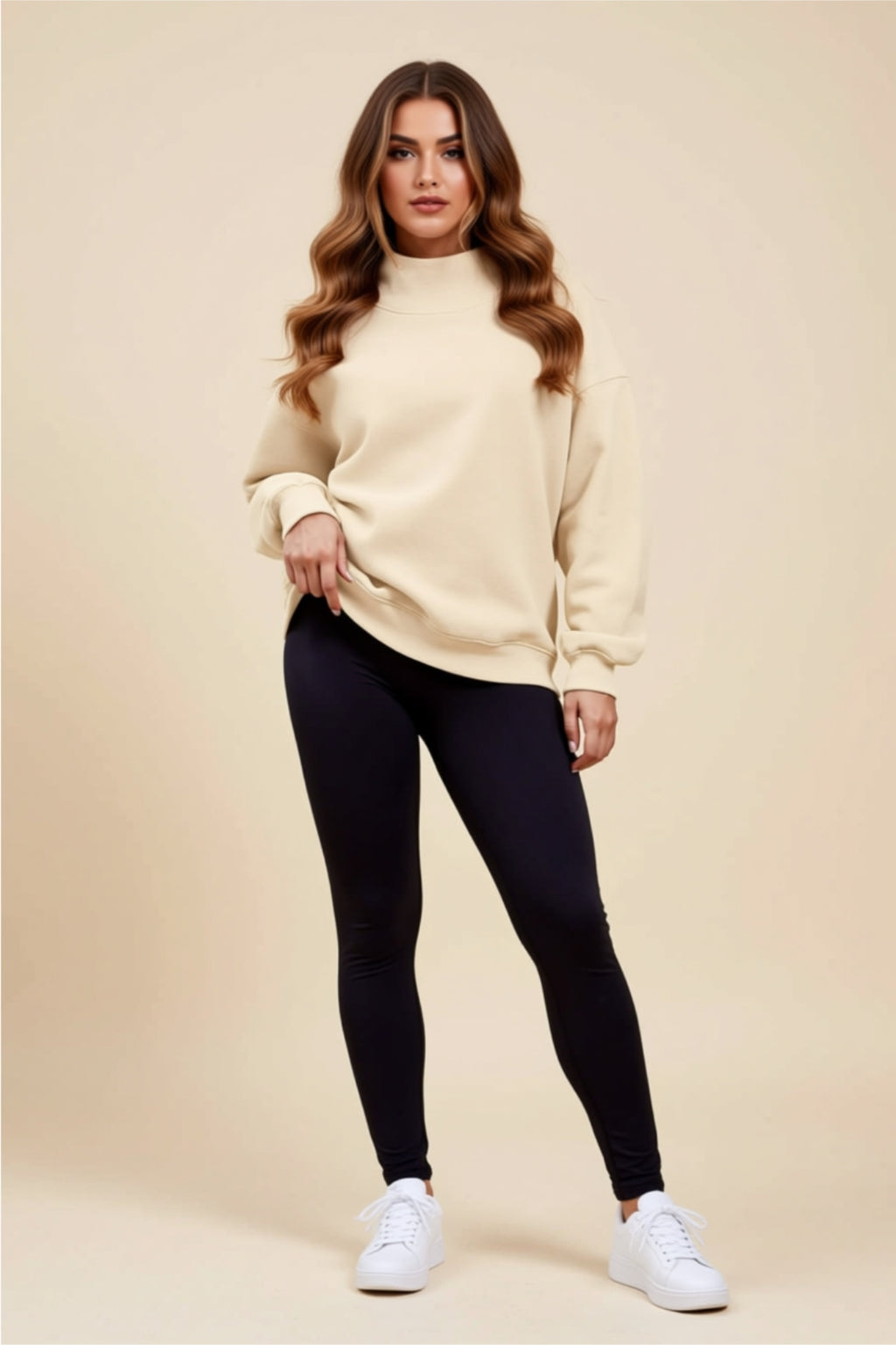 Oversized Crewneck Sweatshirt