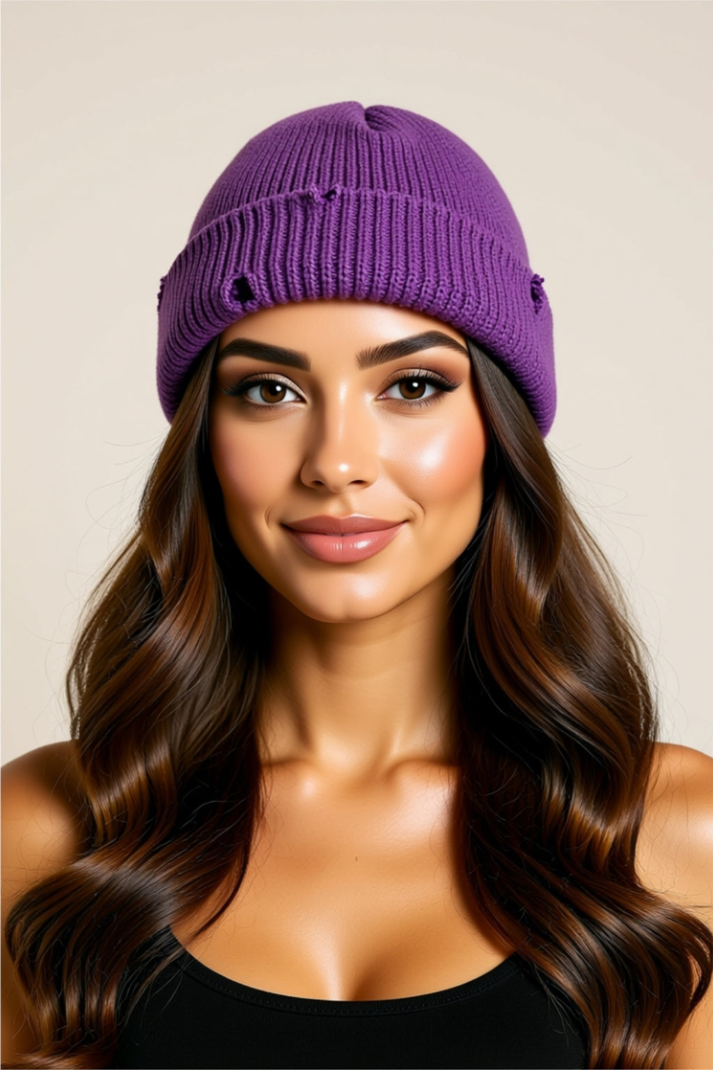 Ribbed Knit Beanie