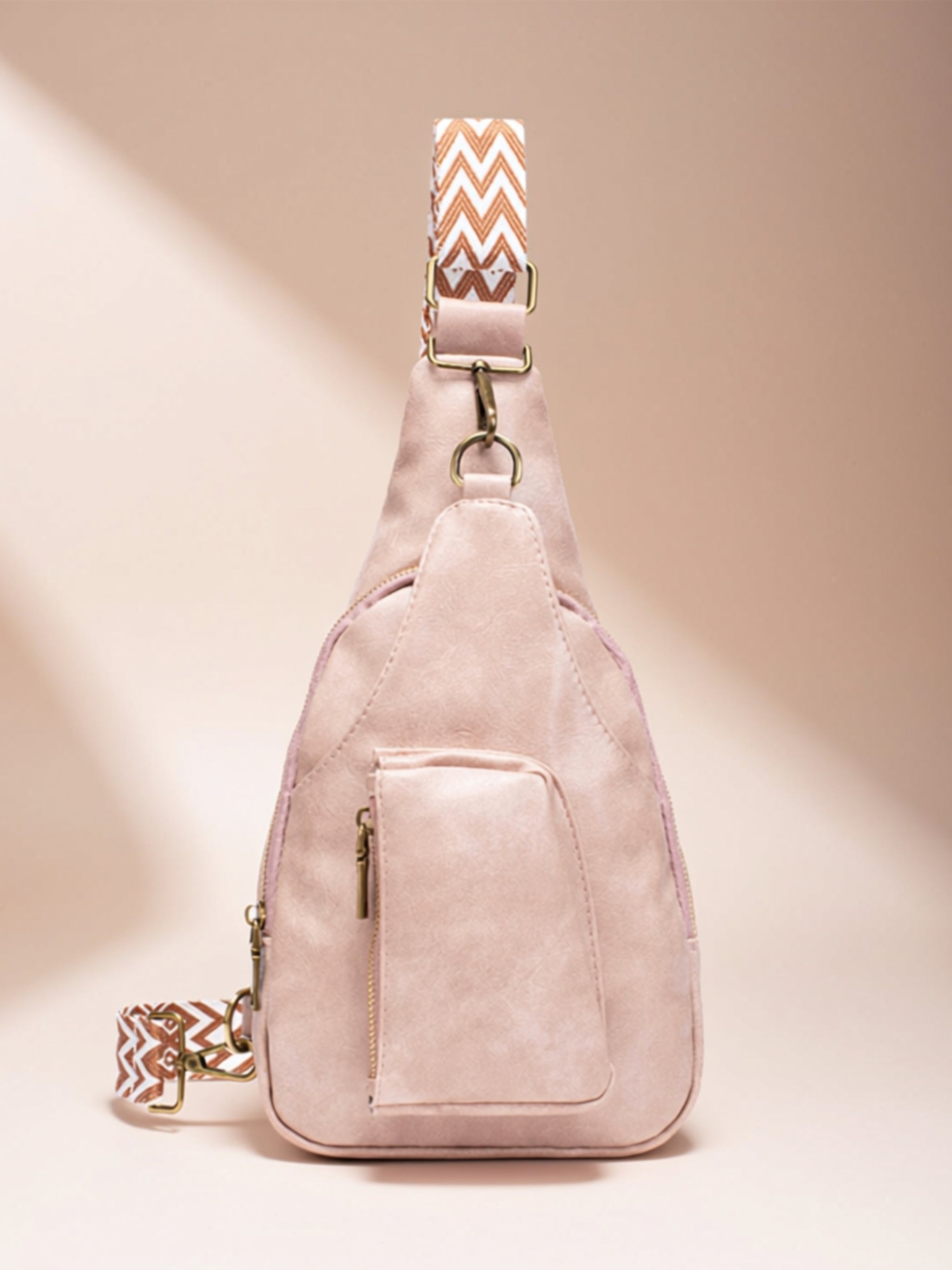 Medium Vegan Leather Sling Bag