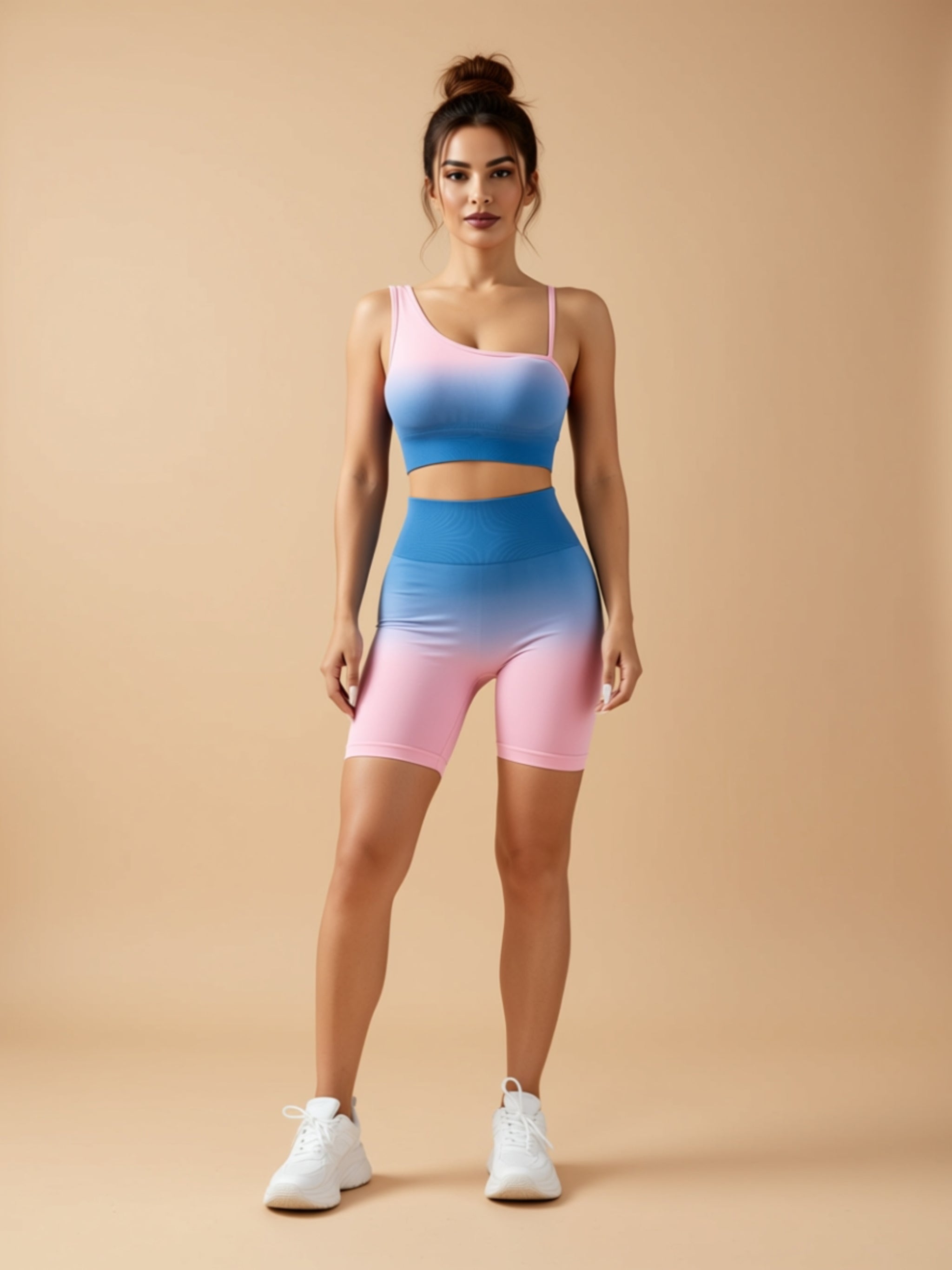 Gradient Knit Sports Set