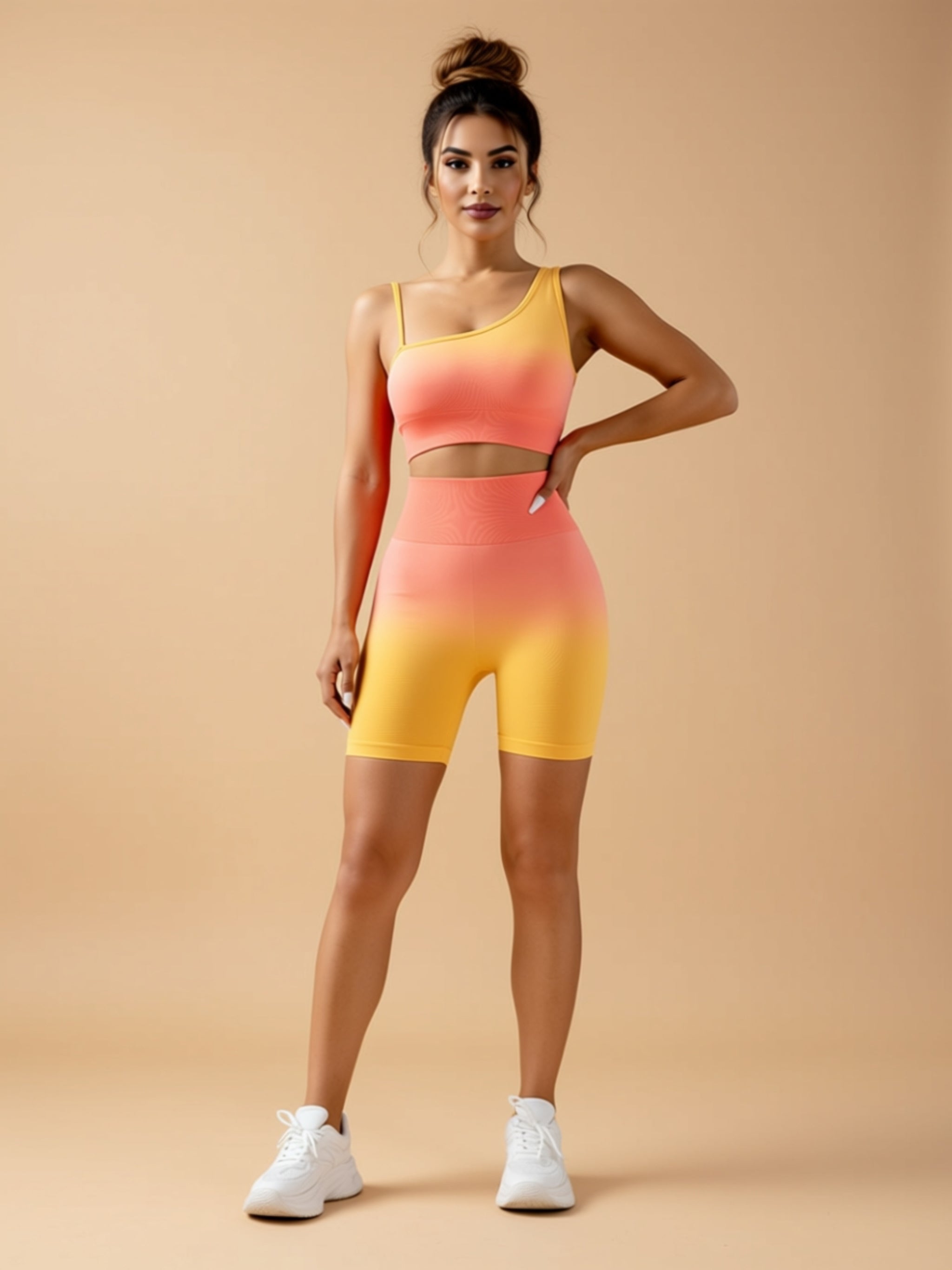 Gradient Knit Sports Set