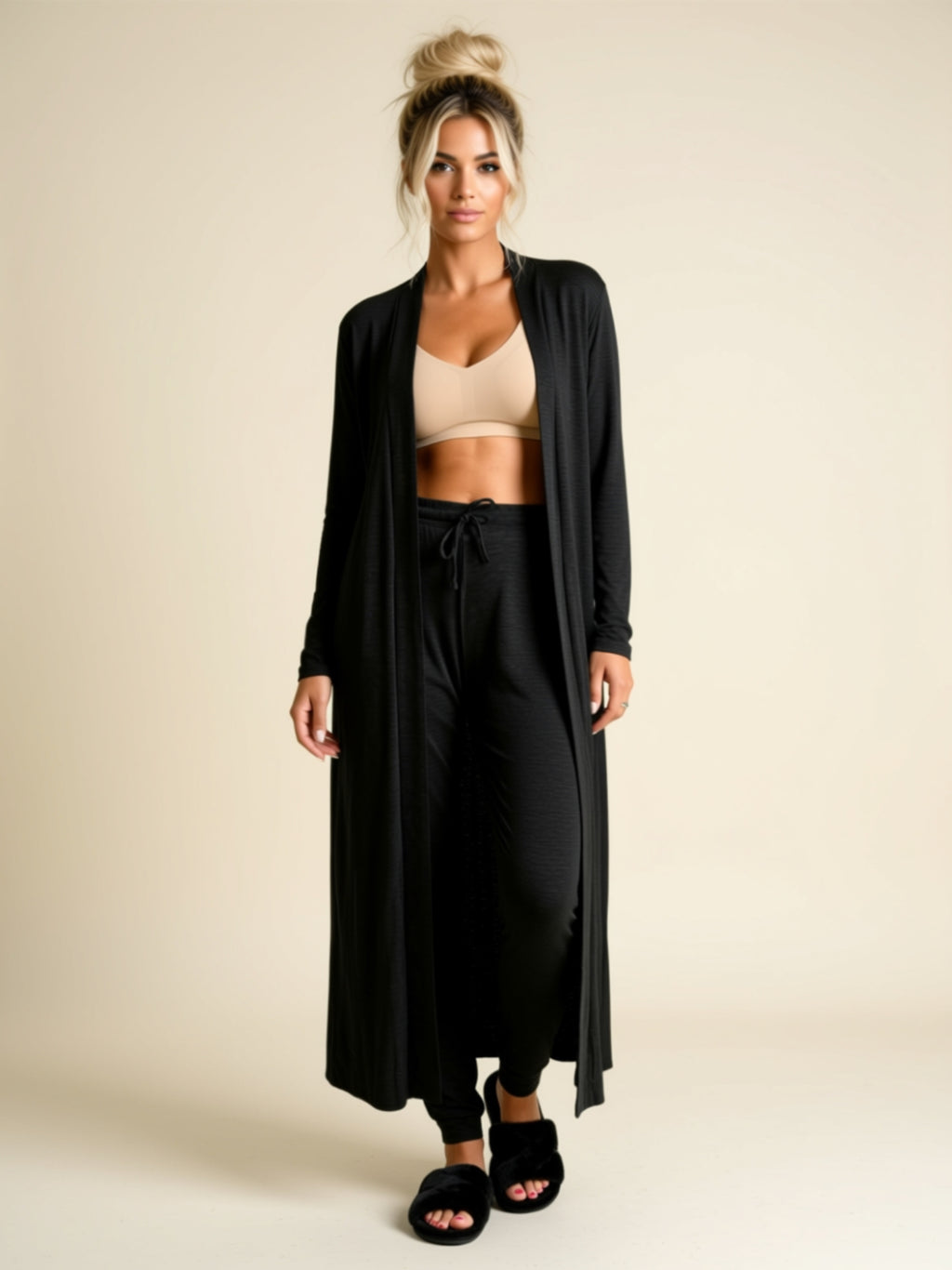 Zweiteiliges Hosen-Set mit Kordelzug