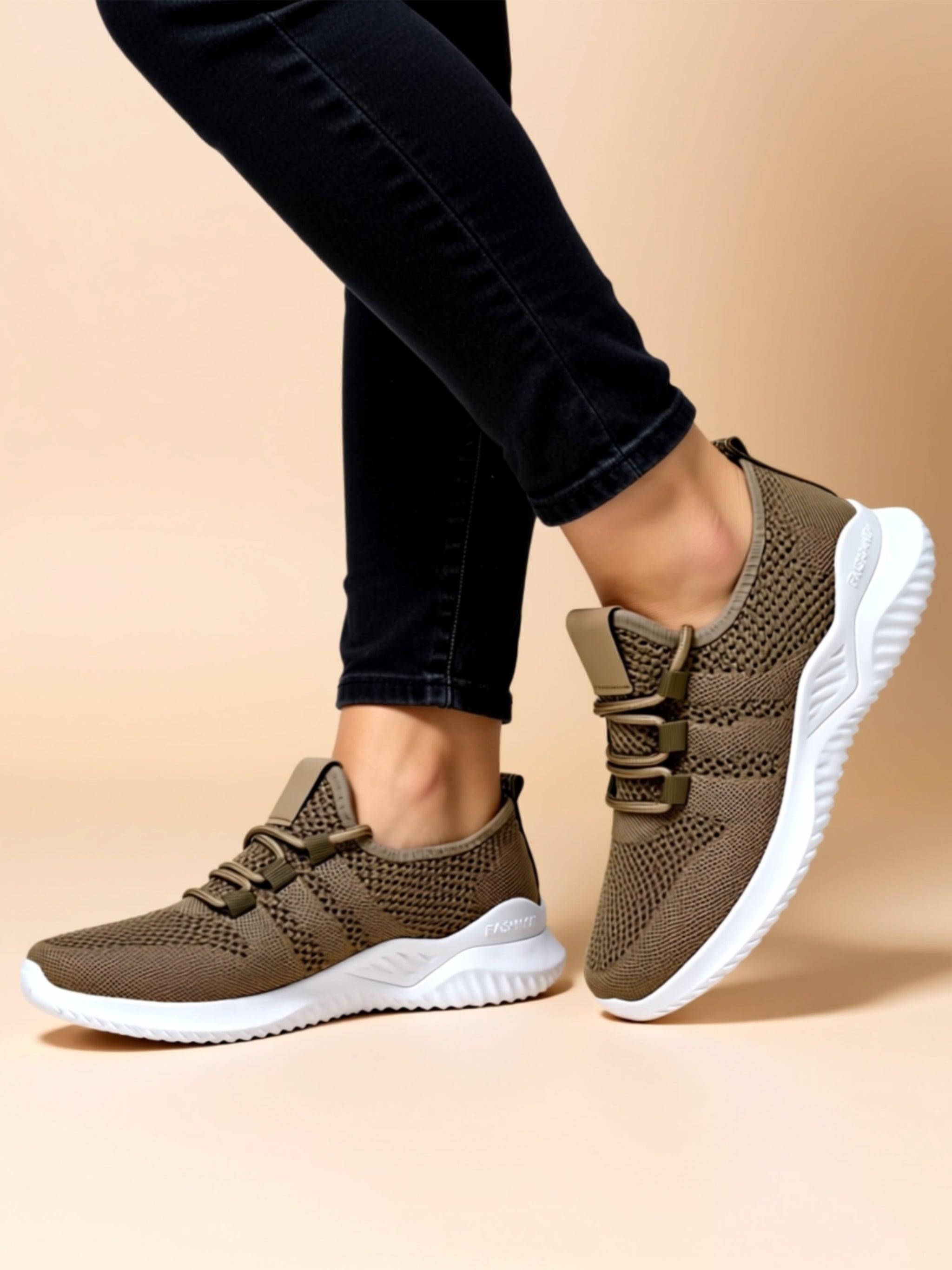 Breathable Mesh Flat Sneakers