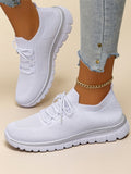 Low Heel Mesh Sneakers