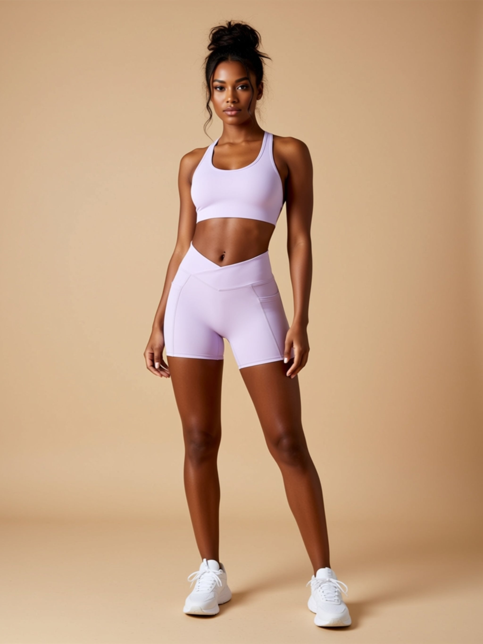 Self‑Design Knit Sports Shorts