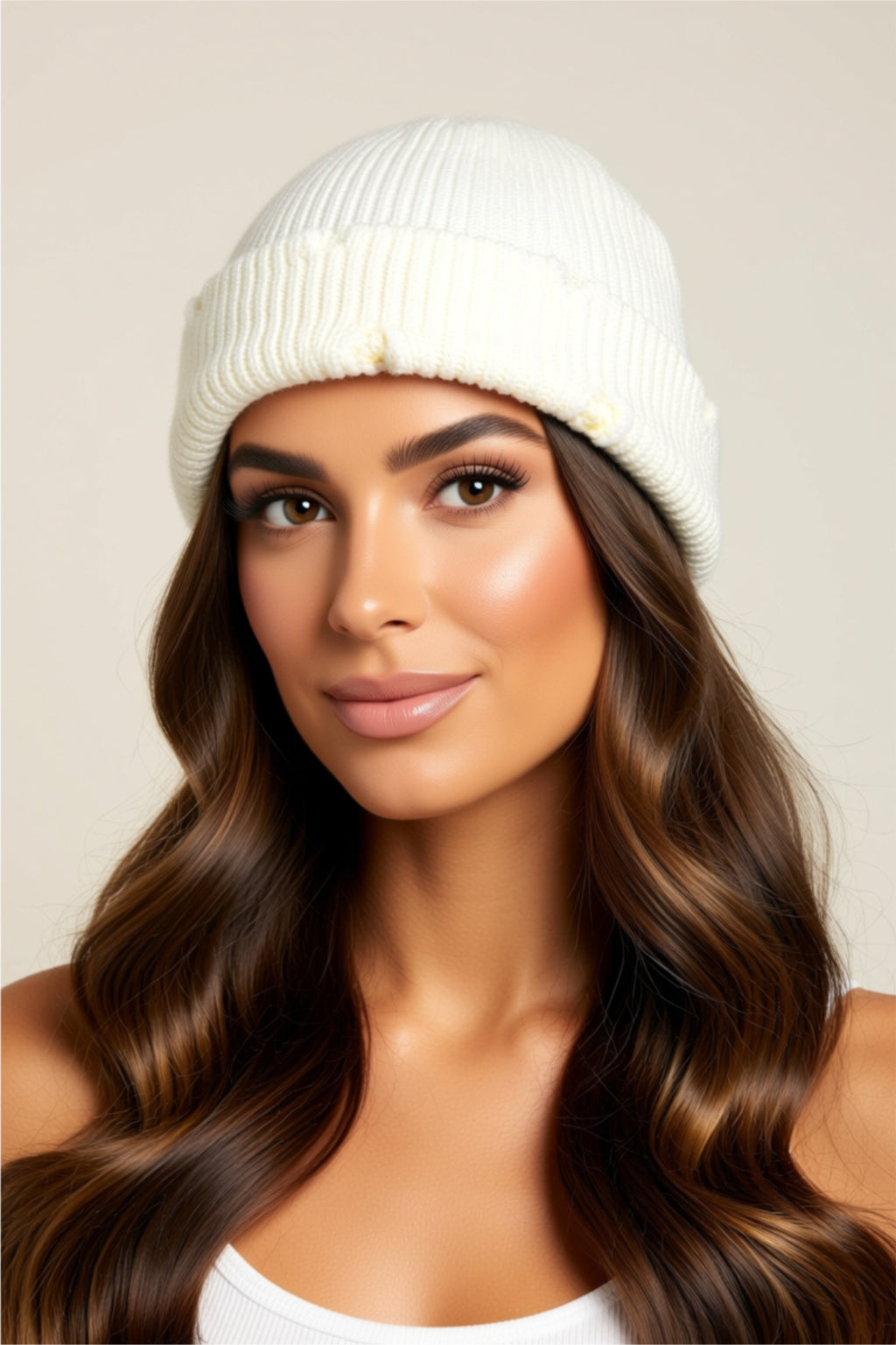 Ribbed Knit Beanie
