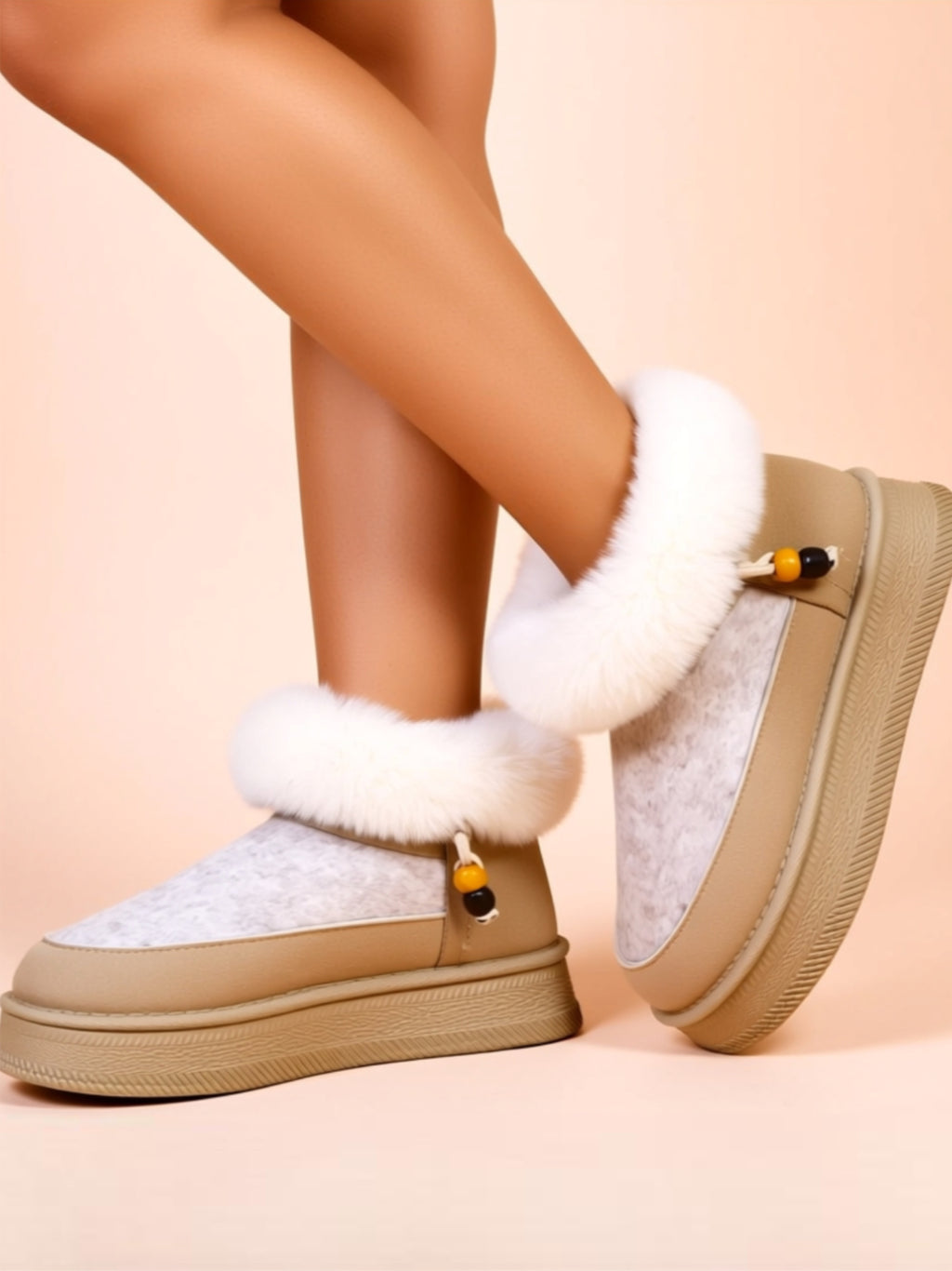 Suede Flat Boots