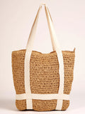 Medium Woven Paper Tote Bag