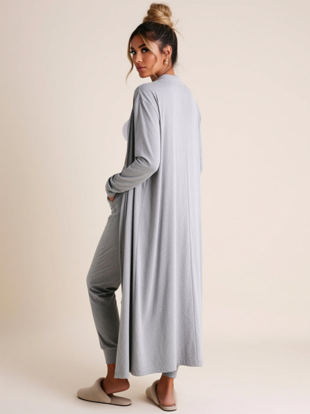Zweiteiliges Hosen-Set mit Kordelzug