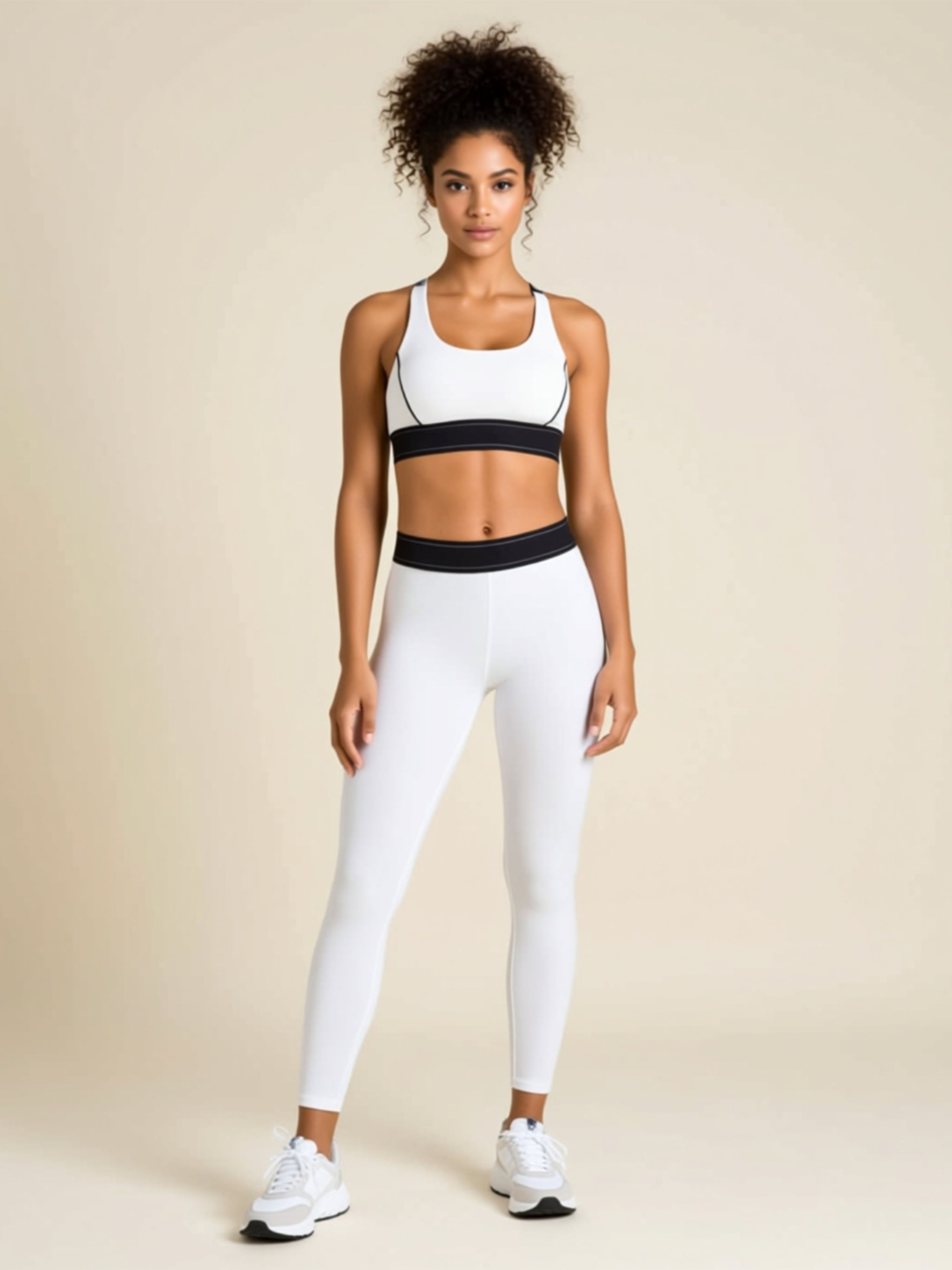 Cropped Yoga Sports Bra