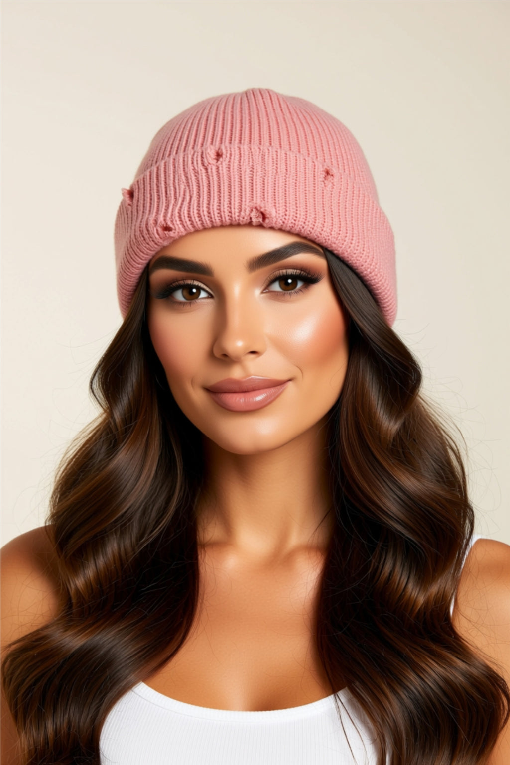 Ribbed Knit Beanie