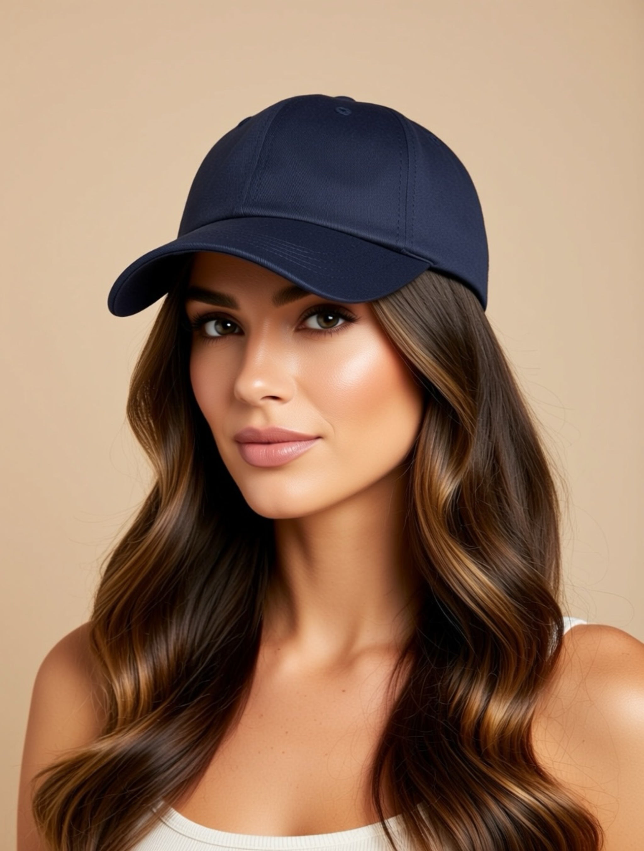 Classic Solid Cotton Baseball Cap