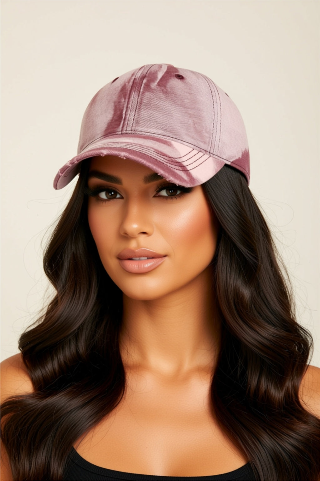 Solid Cotton Baseball Cap
