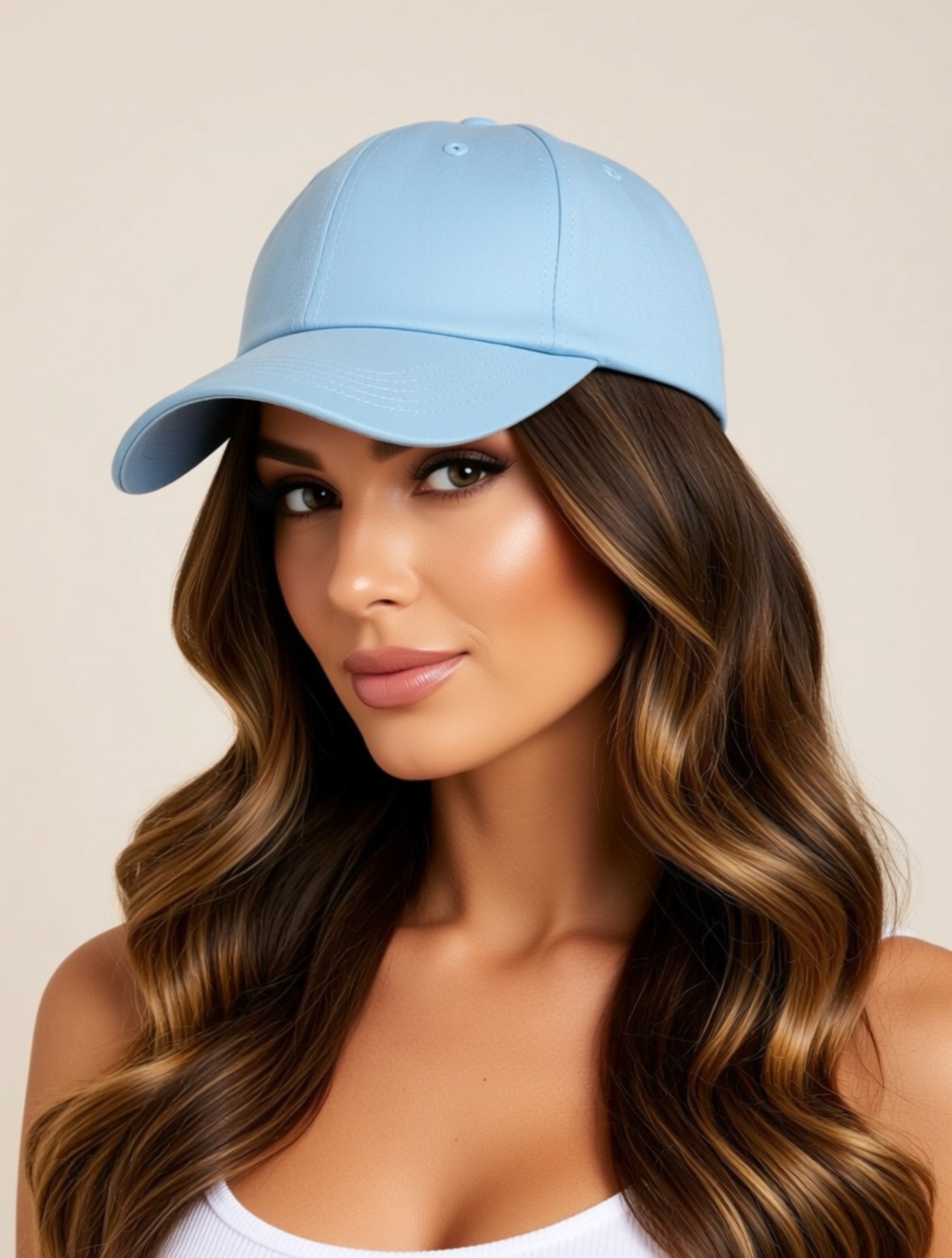Classic Solid Cotton Baseball Cap