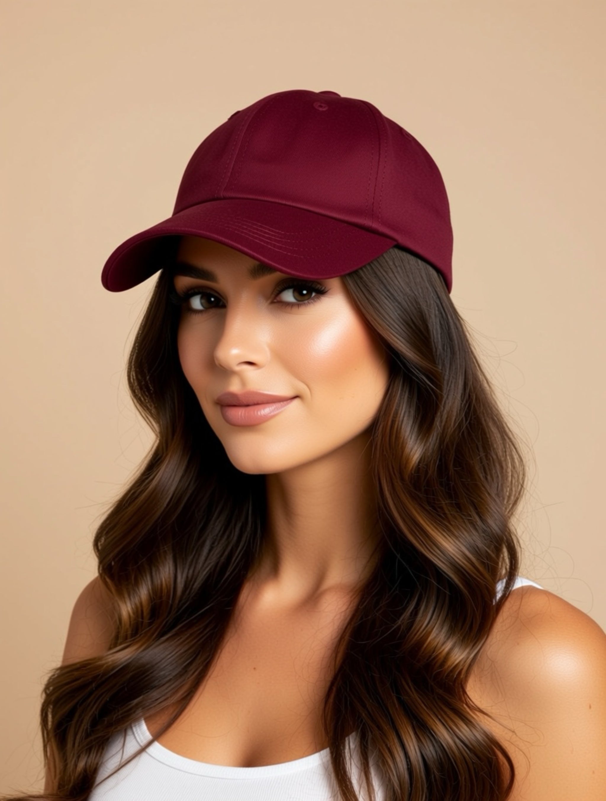Classic Solid Cotton Baseball Cap