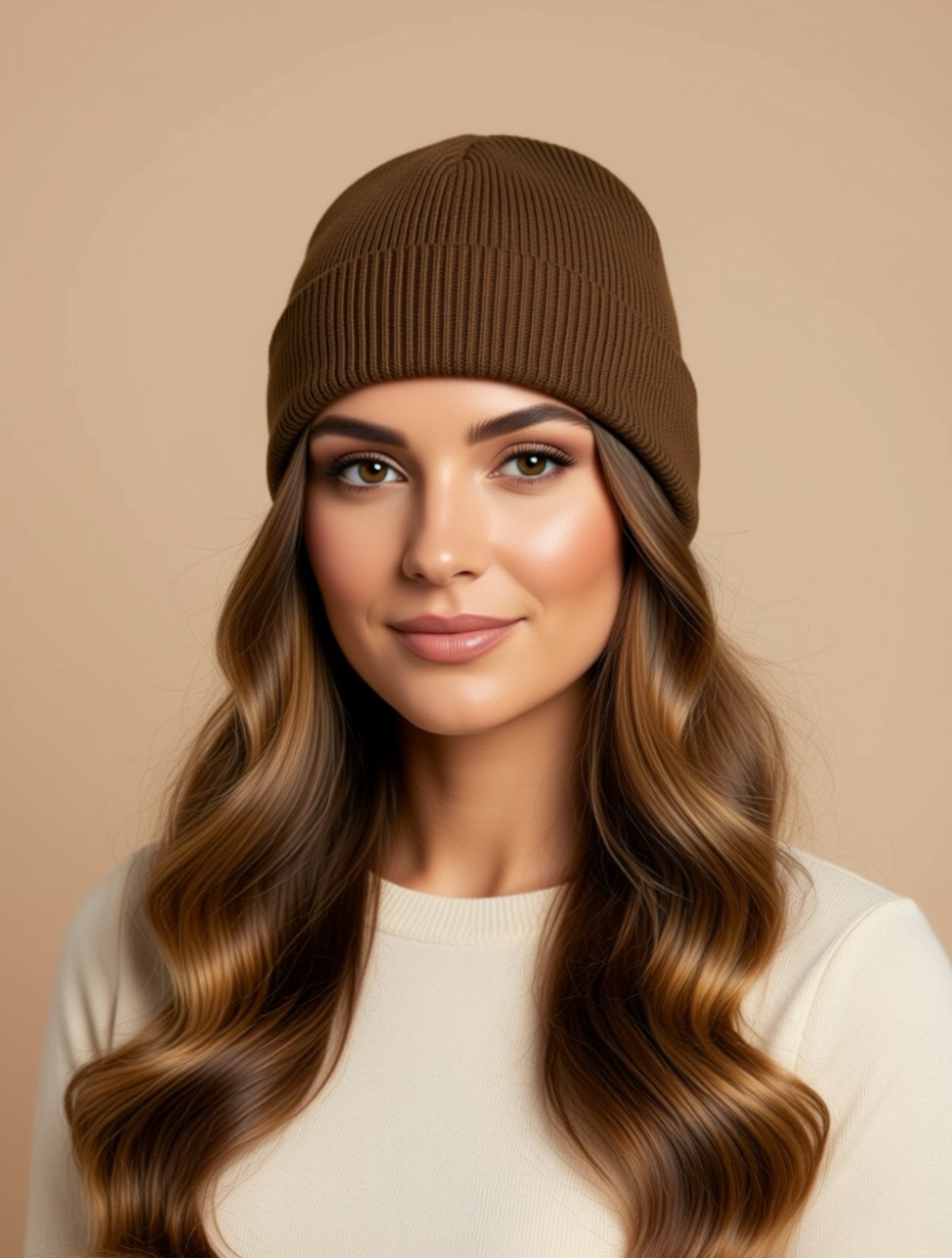 Classic Ribbed Knit Beanie