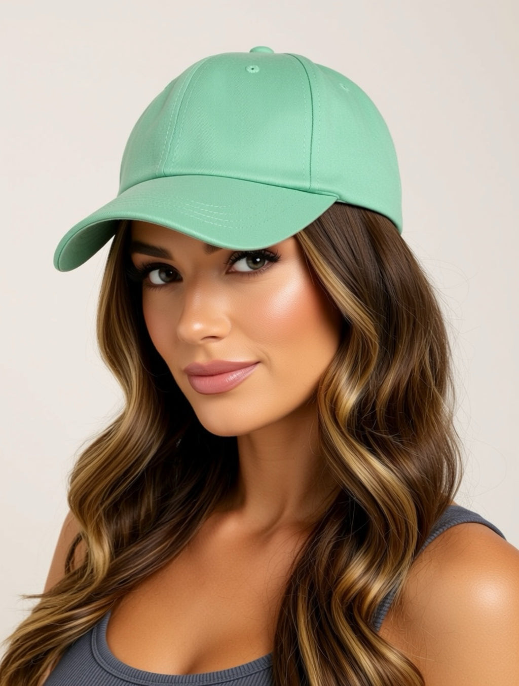 Classic Solid Cotton Baseball Cap