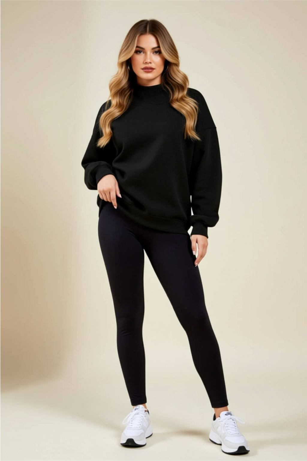 Oversized Crewneck Sweatshirt