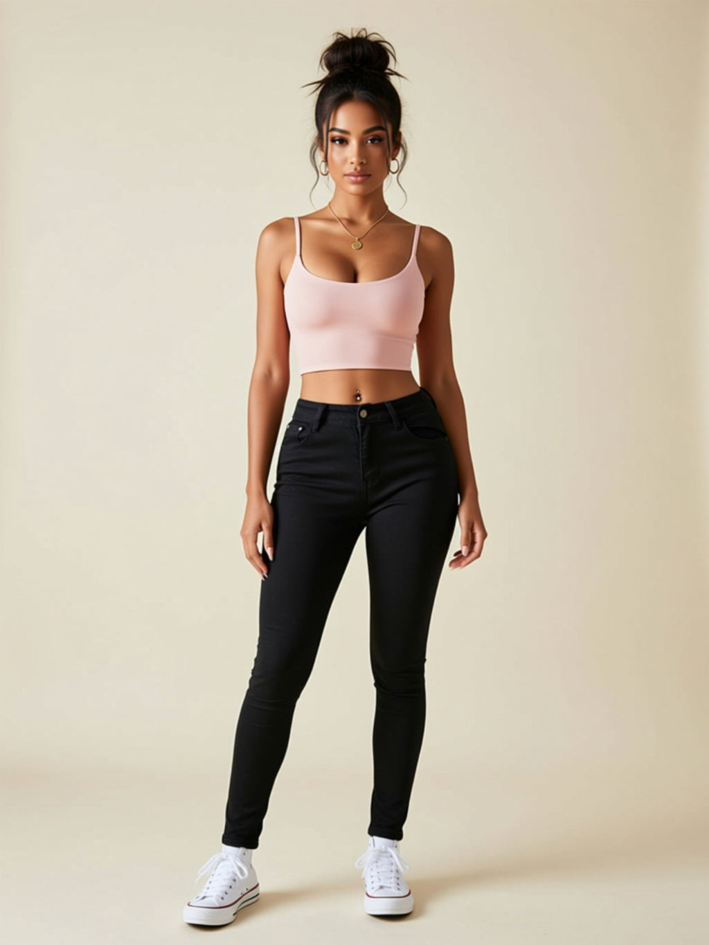 Solid Knit Sexy Top