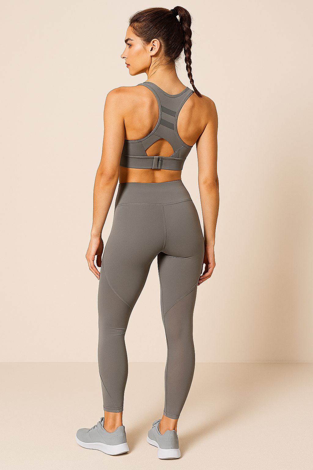 Hochdehnbare Yoga-Croptops