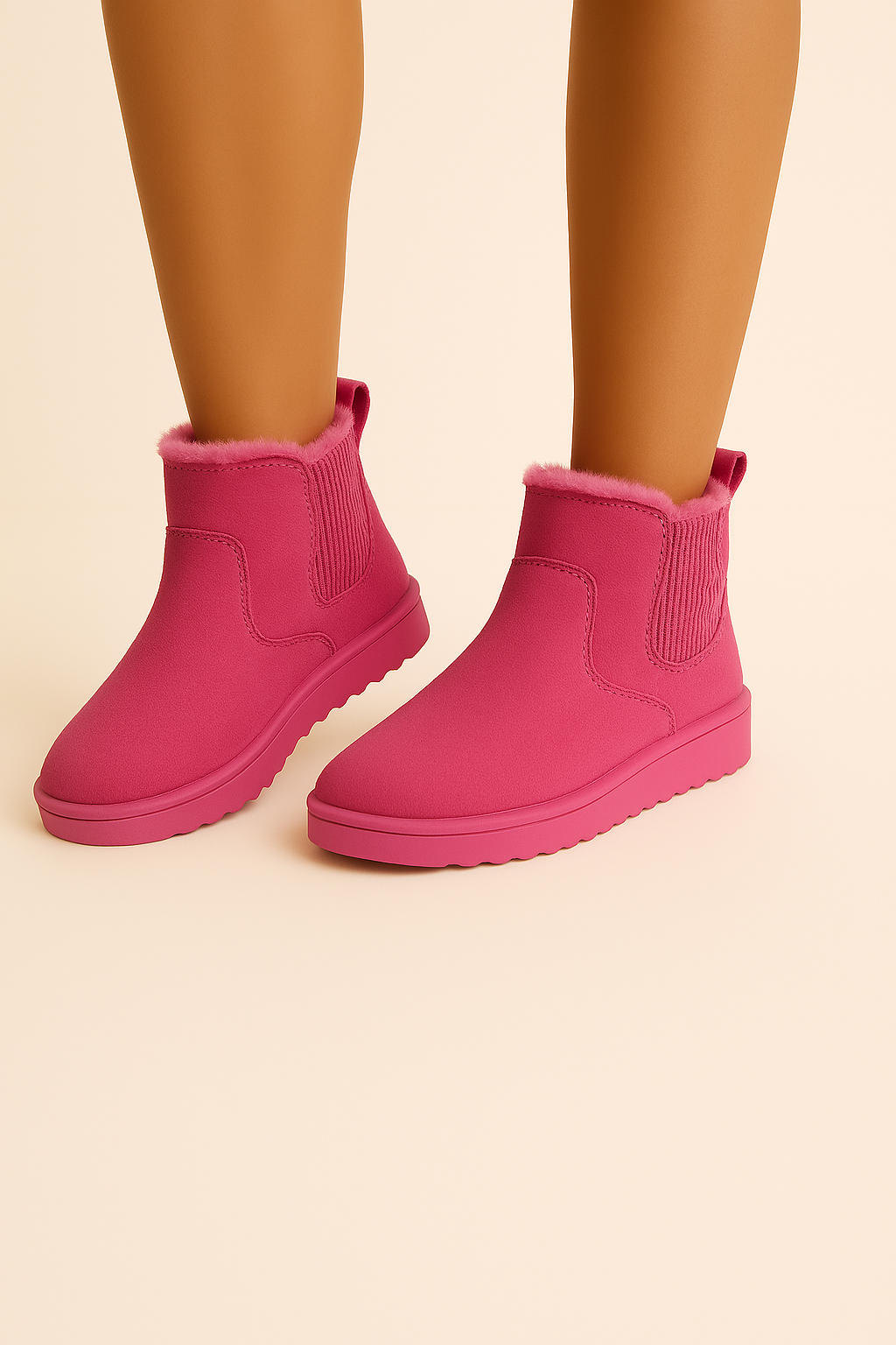 Bottines en daim