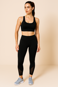Hochdehnbare Yoga-Croptops