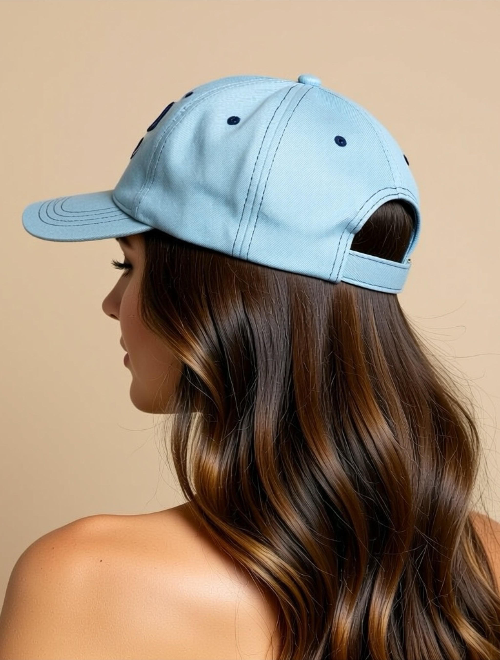 Denim Cotton Baseball Cap