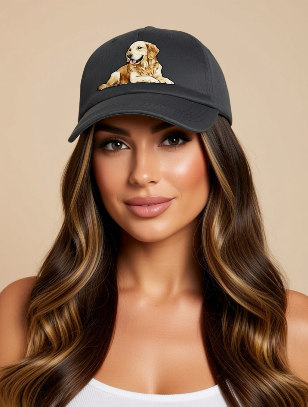 Dog Graphic Baseball Cap