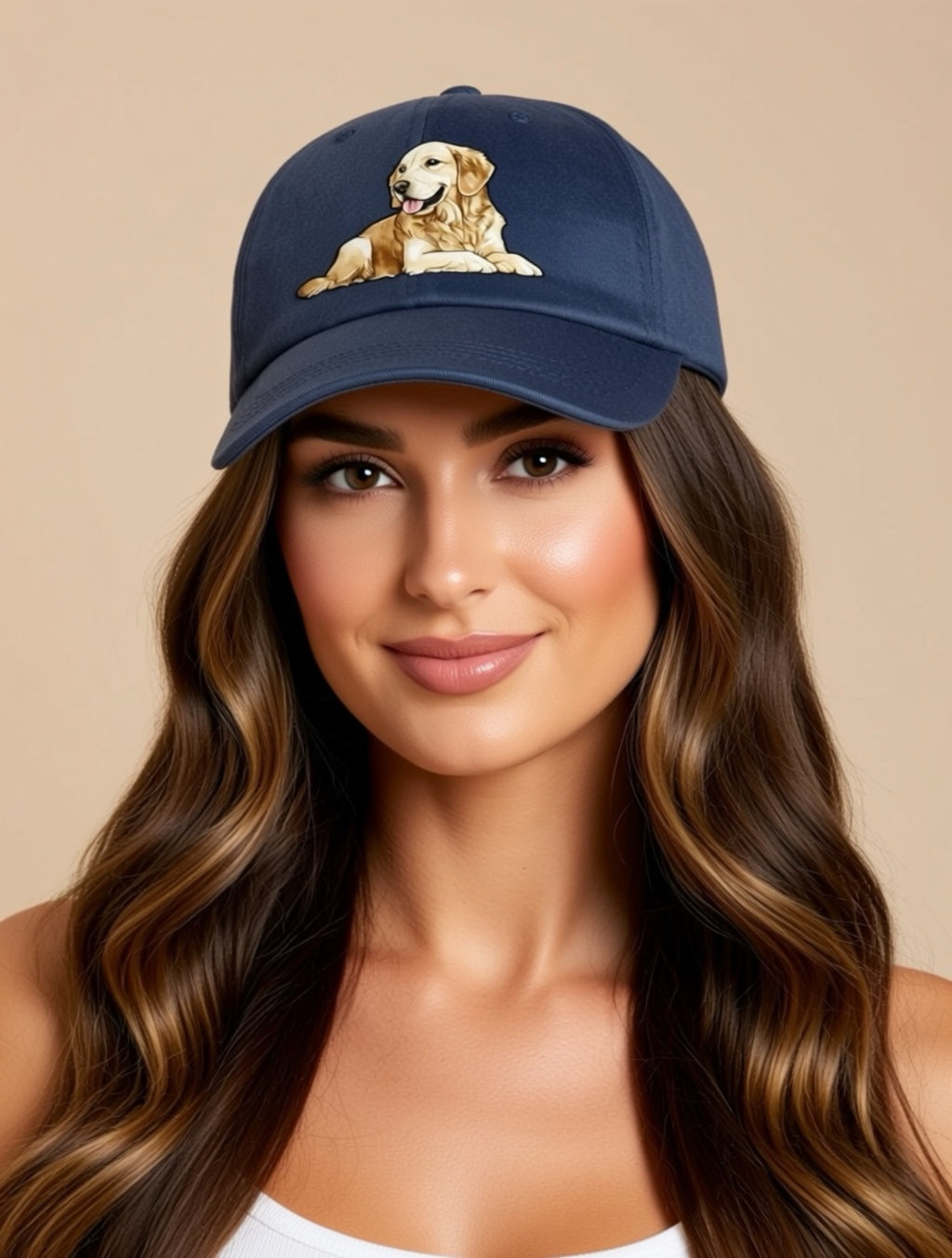 Dog Graphic Baseball Cap