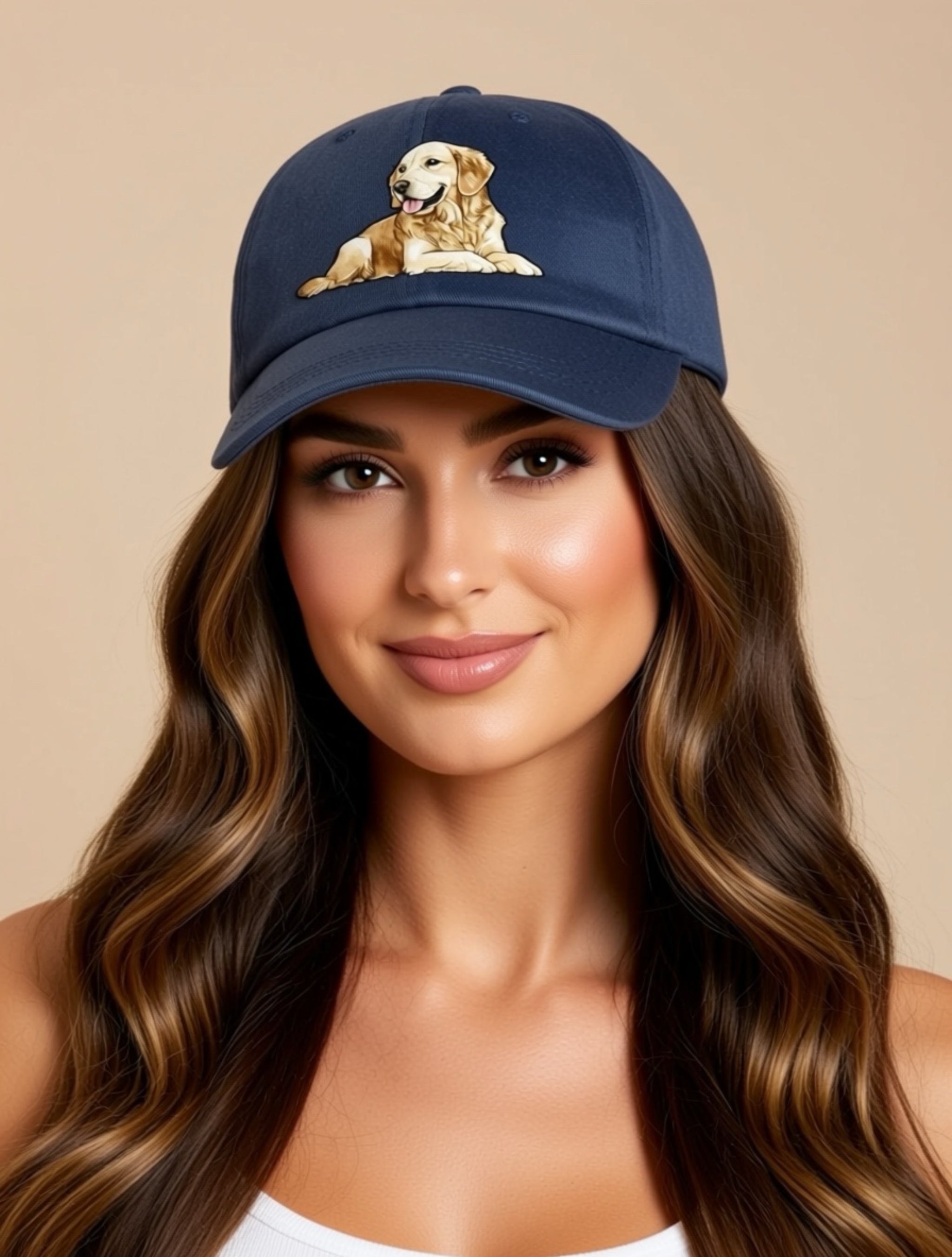 Dog Graphic Baseball Cap