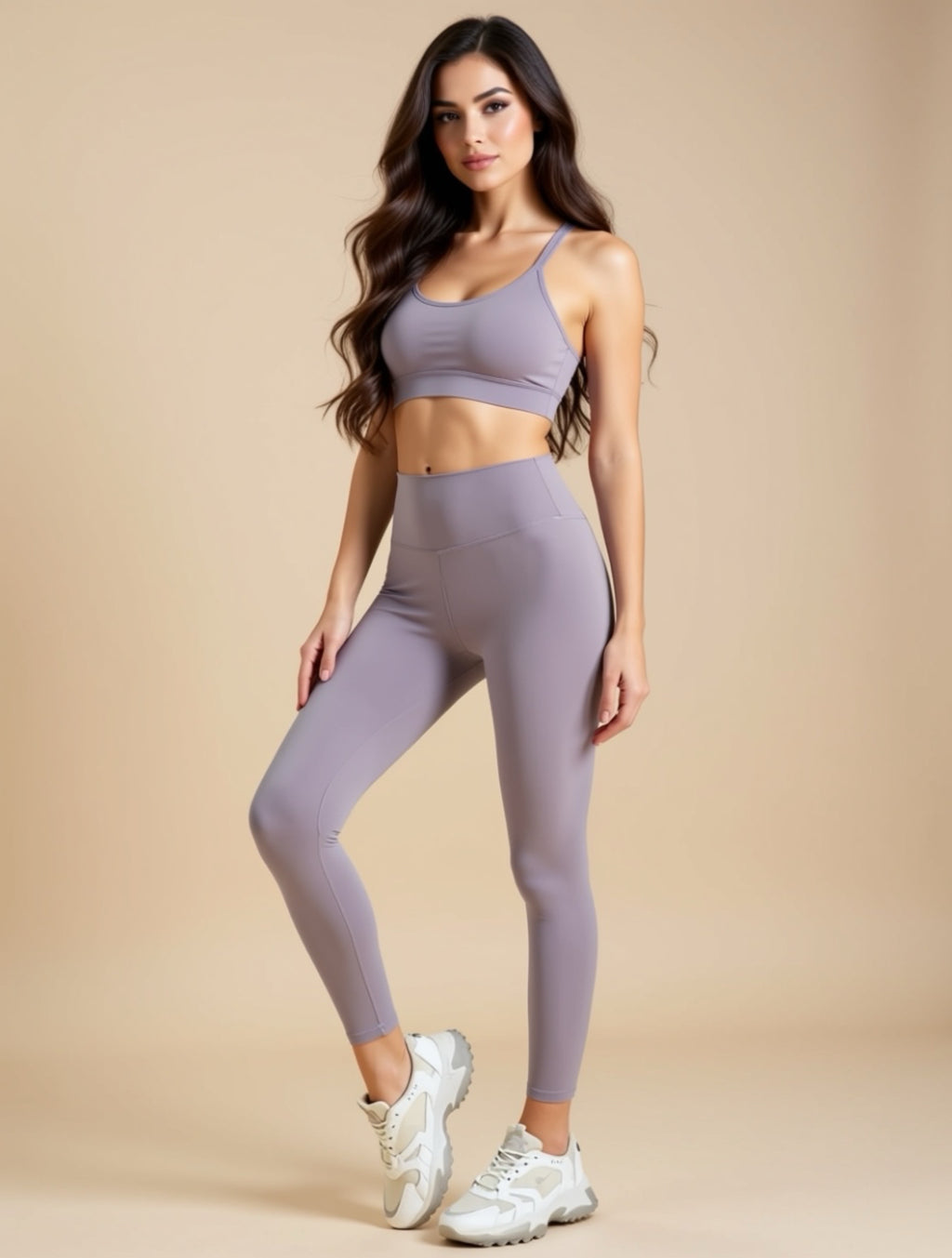 Besonders dehnbare Active-Leggings