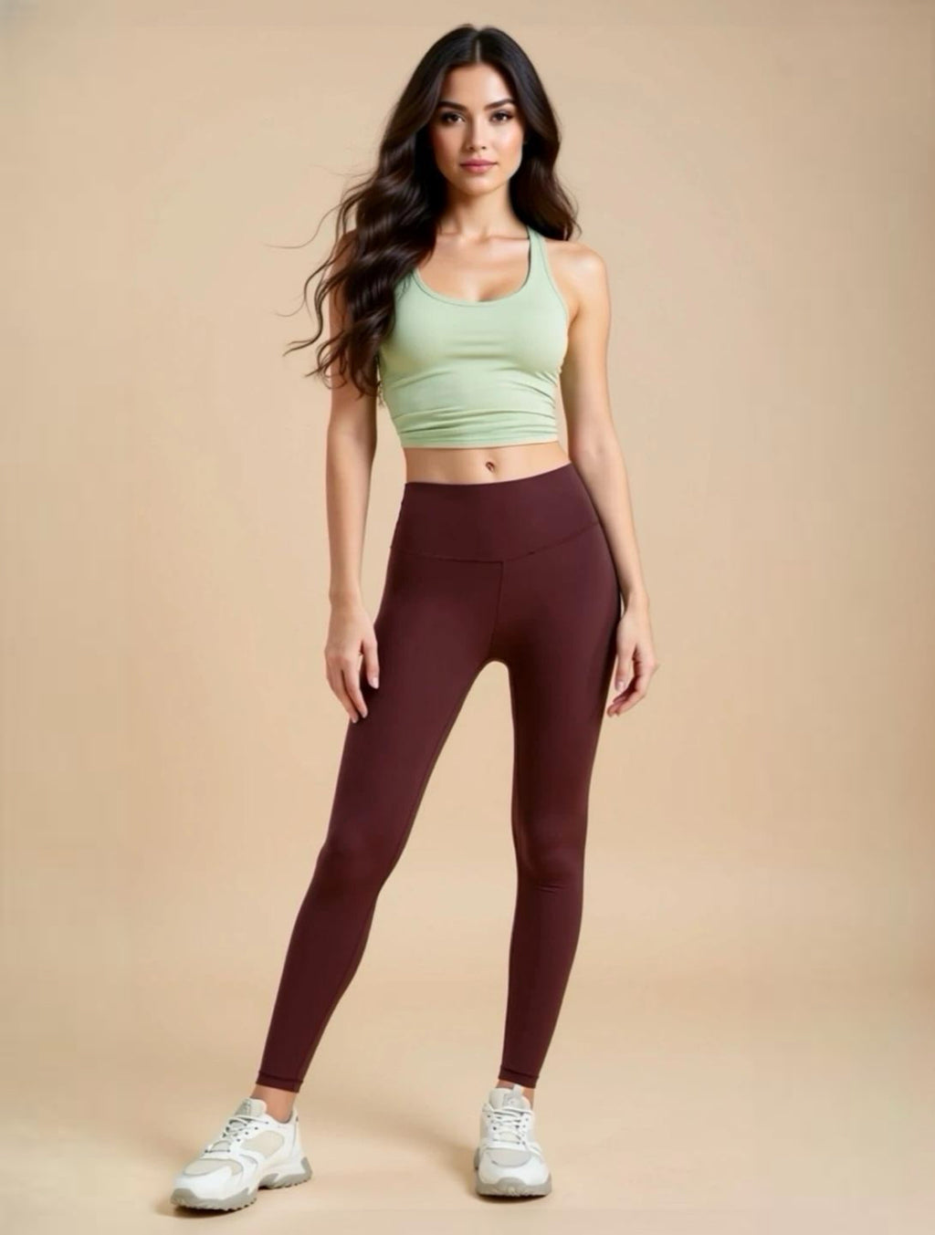 Besonders dehnbare Active-Leggings