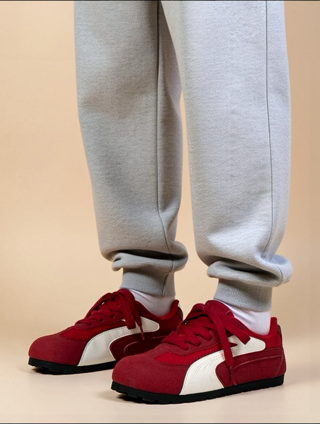 Freizeitsneaker aus Wildleder