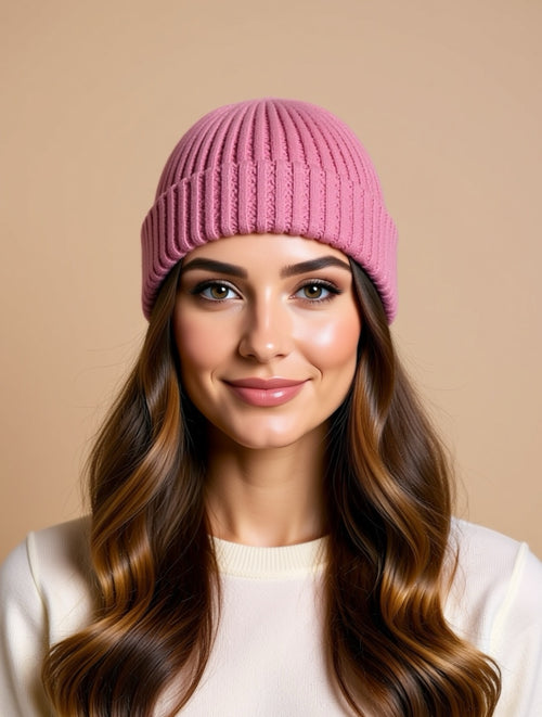 Cozy Ribbed Knit Beanie