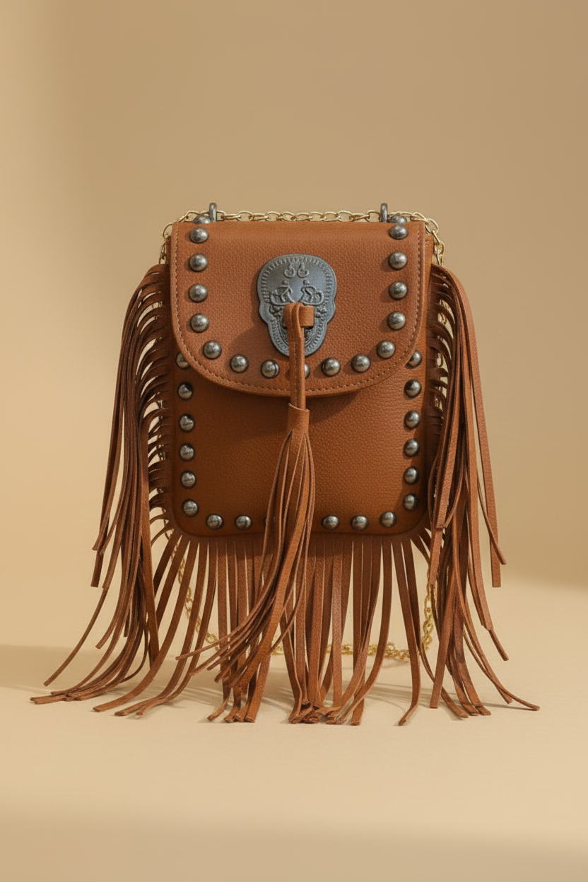 Western Fringe Crossbody Bag