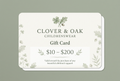Clover & Oak Gift Card: Give the Gift of Style